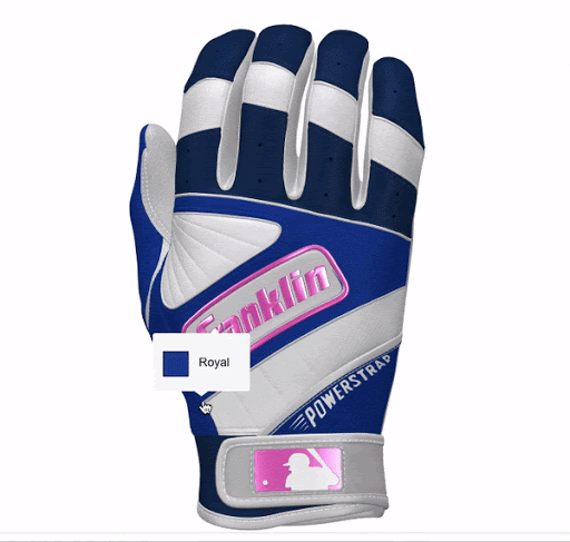 3D product imagery of a Franklin Sports glove