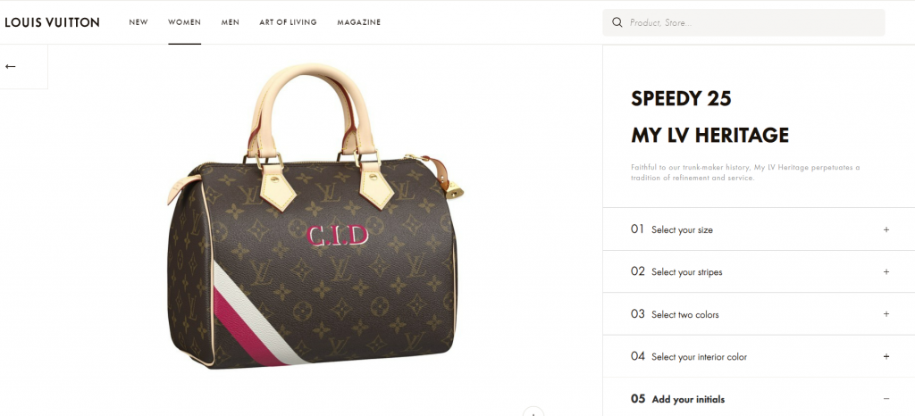 Louis Vuitton Personalized Handbag